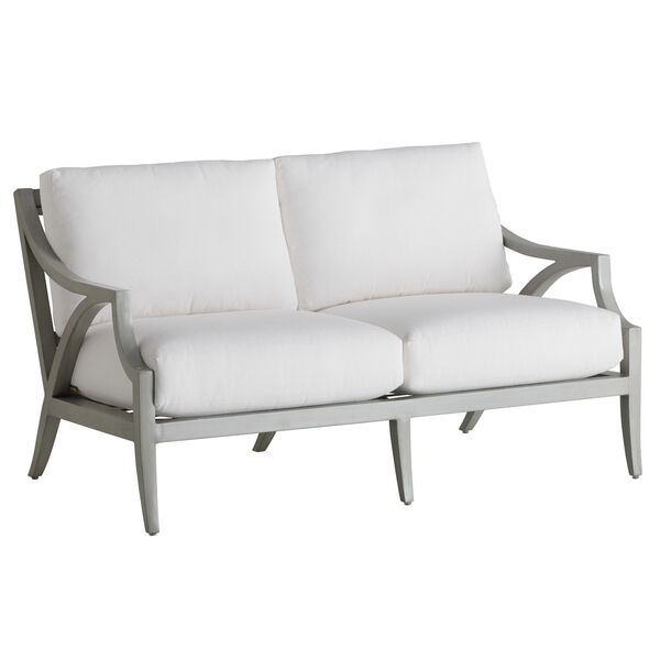 Silver Sands Soft Gray Loveseat, image 1