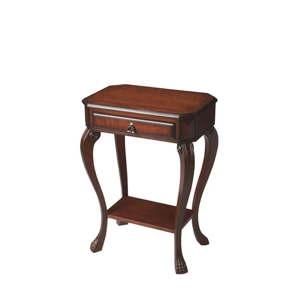 Channing Cherry Console Table, image 1