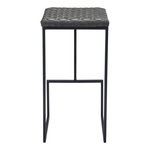 Element Gray and Black Barstool, image 5