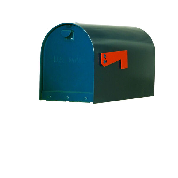 Rigby Blue Curbside Mailbox, image 1