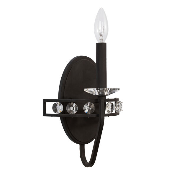 Monroe Carbon One-Light Wall Sconce, image 4