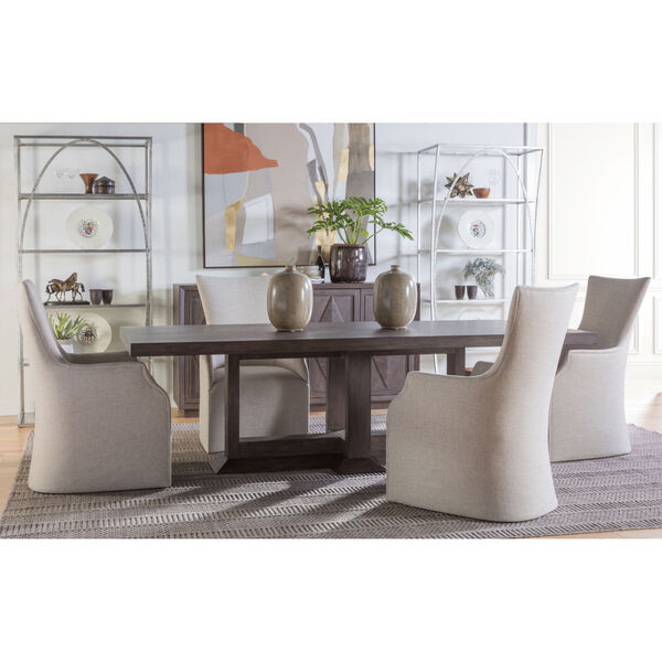 Signature Designs Beige Juliet Arm Chair With Casters, image 4