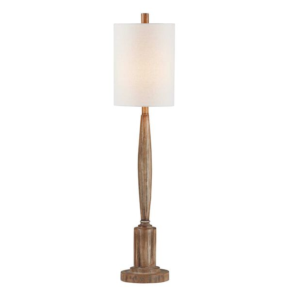 Crawford Medium Brown One-Light Buffet Lamp, image 1