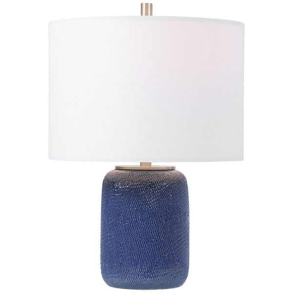 Uptown Blue 20-Inch One-Light Table Lamp, image 1