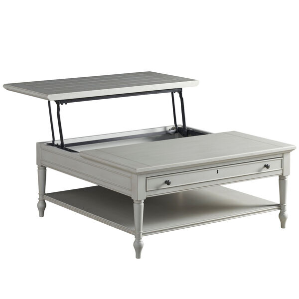Summer Hill French Gray Lift Top Cocktail Table, image 5