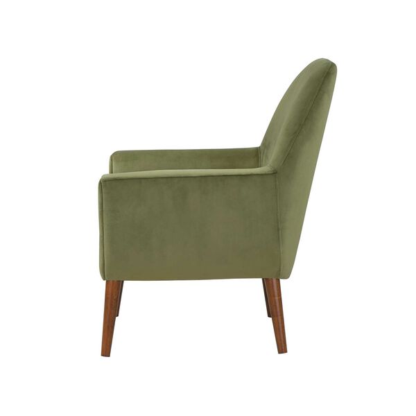 Accera Green Velvet Arm Chair, image 6