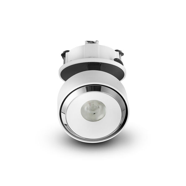 Orbit White Adjustable LED Flush Mount, image 3