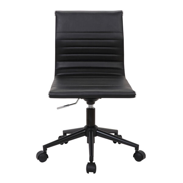 Master Black Faux Leather Task Chair, image 4