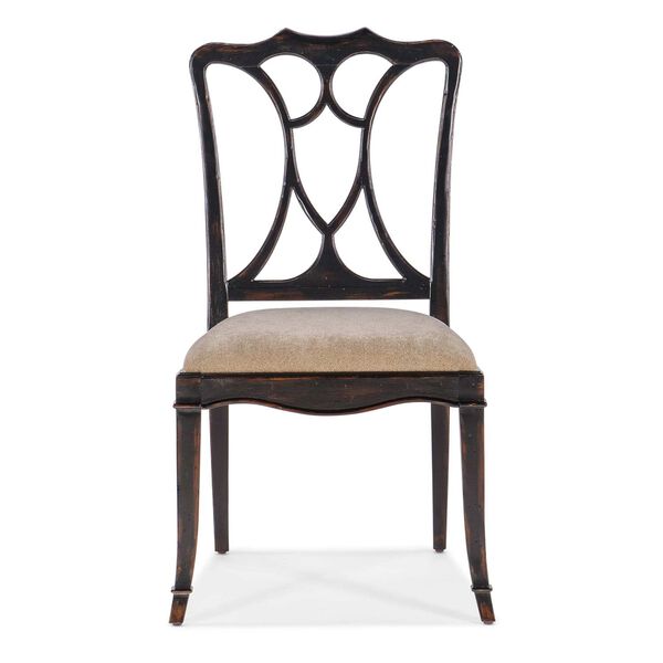 Charleston Black Cherry Side Chair, image 3