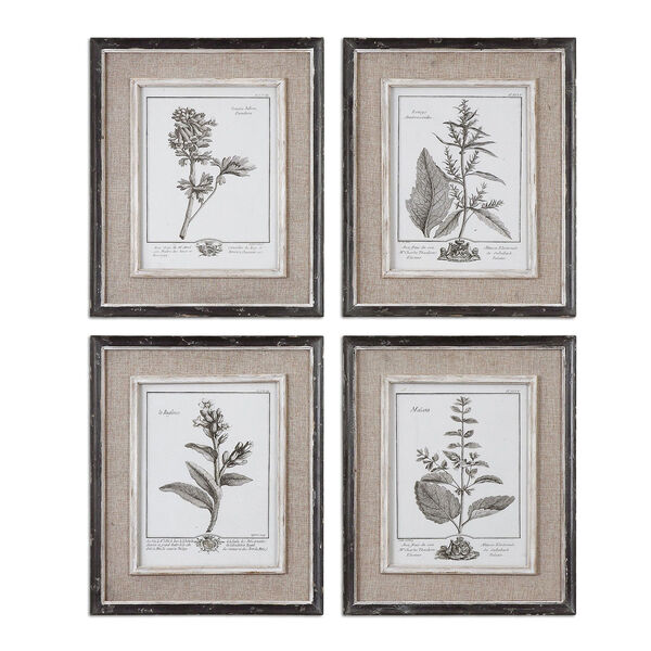 Casual Grey Study: 14.5 x 17.5 Wall Art, Set of Four, image 2