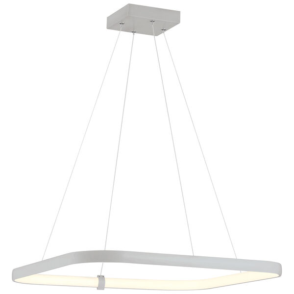 Ravello Silver Outdoor Intergrated LED Pendant, image 1