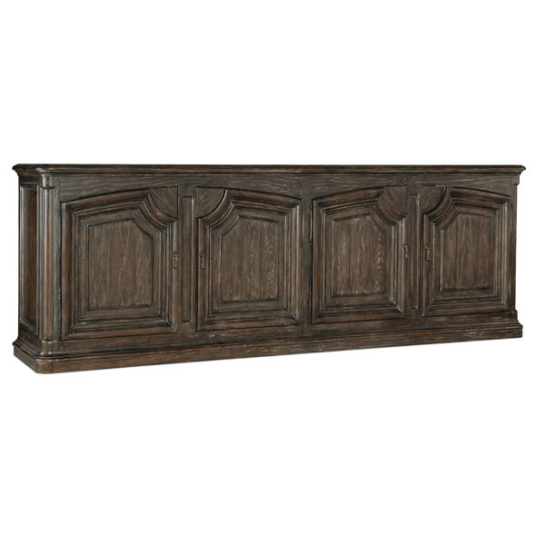 Traditions Rich Brown Credenza, image 1