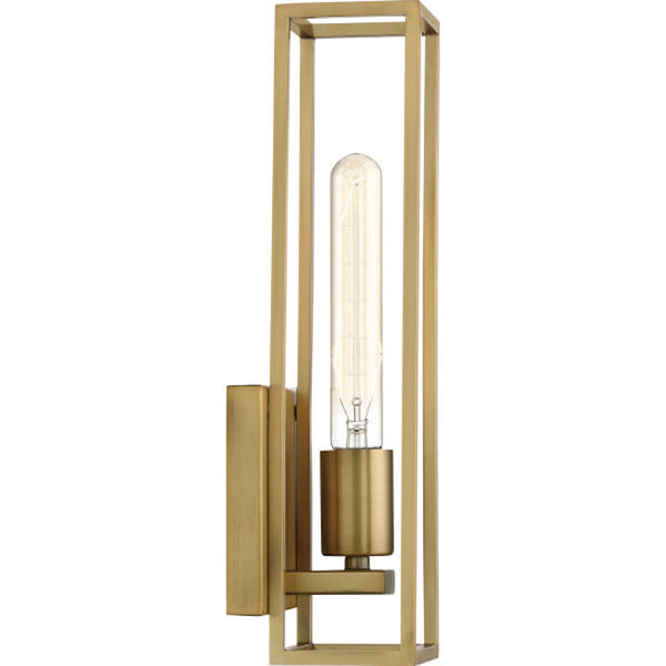 Leighton Weathered Brass One-Light Wall Sconce, image 2