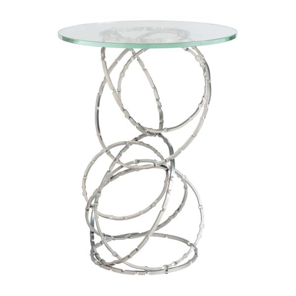 Olympus Sterling Glass Top Accent Table, image 2