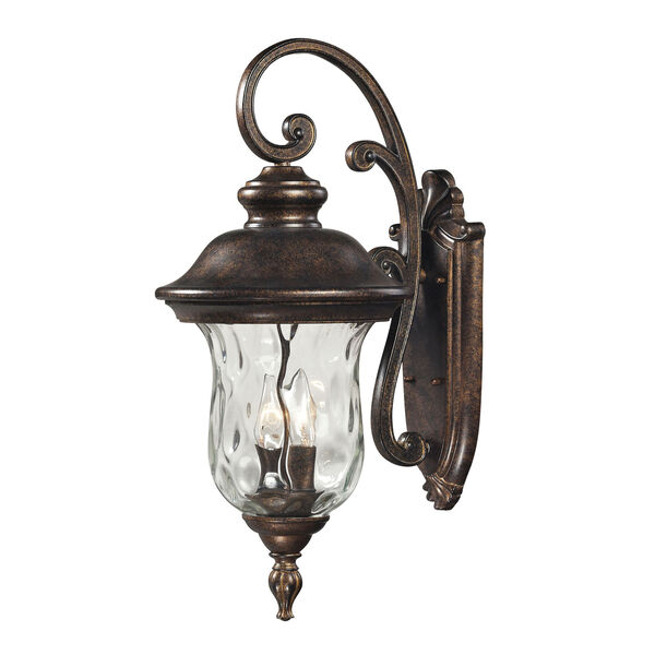 Lafayette Regal Bronze Two-Light Outdoor Wall Sconce, image 1