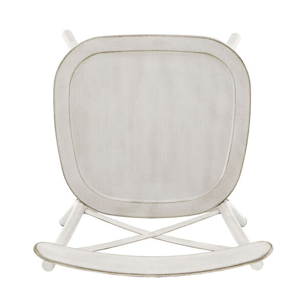 Roman White Metal Dining Chair, image 6