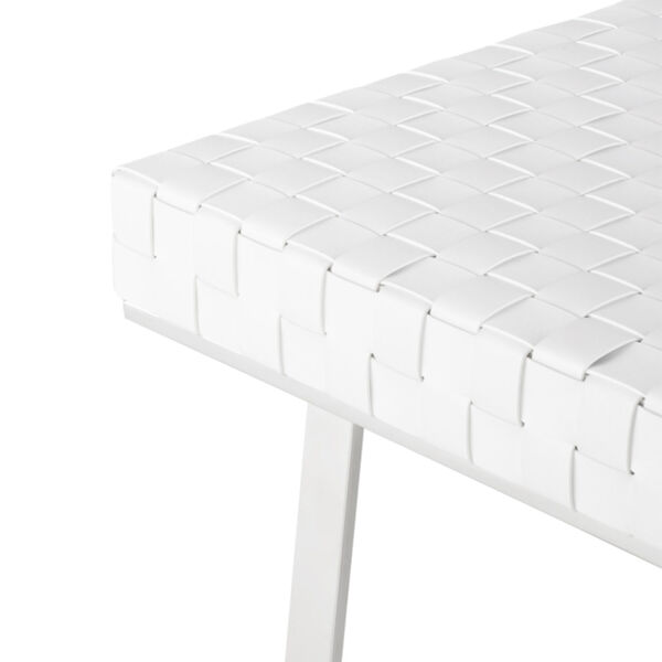 Karlee White and Silver Bench, image 4