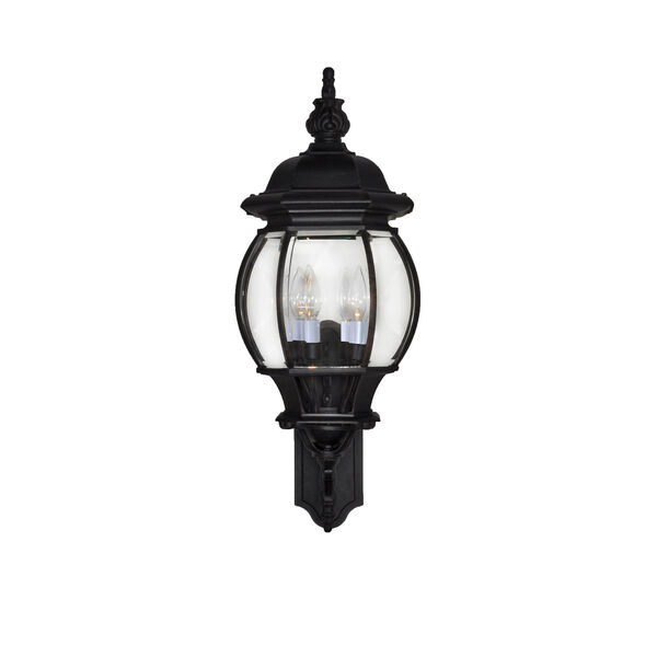 Crown Hill Black Four-Light Outdoor Wall Mount, image 3
