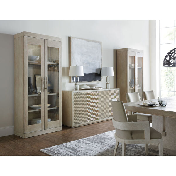 Cascade Taupe Display Cabinet, image 6