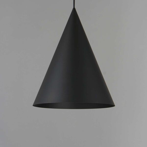 Pitch Black 14-Inch LED Suspension Pendant, image 2