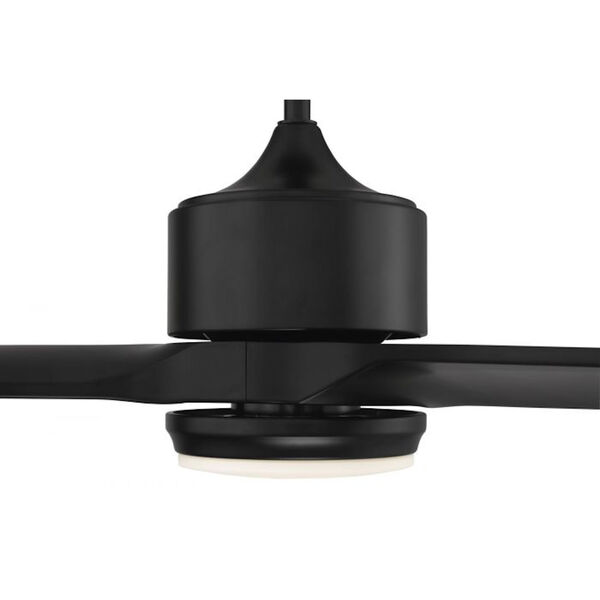 Mobi Flat Black 60-Inch LED Ceiling Fan, image 4