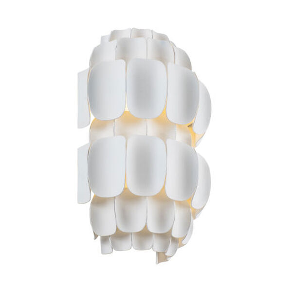 Swoon Matte White Two-Light Wall Sconce, image 3