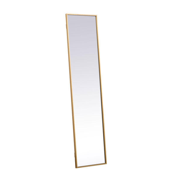 Eternity Brass 14-Inch Rectangular Mirror, image 4