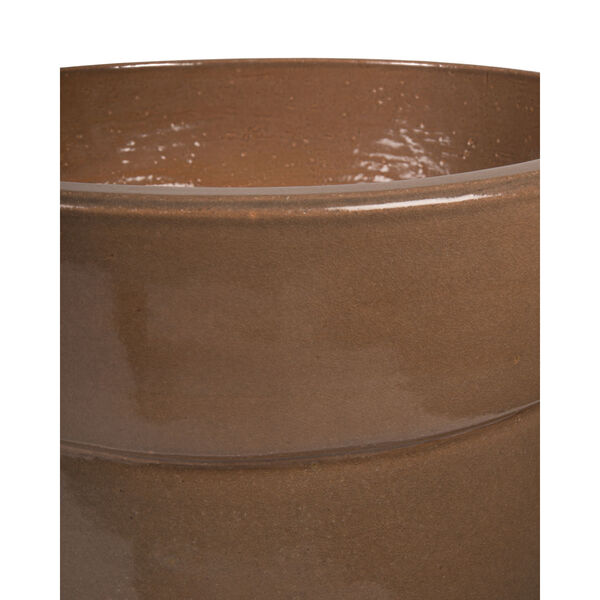 Ceramic Taupe Azov Planter, image 3