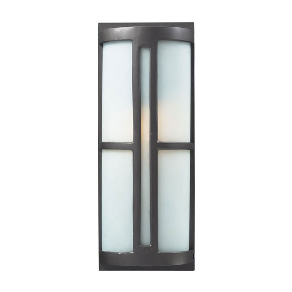Trevot One-Light Outdoor Sconce In Graphite, image 1