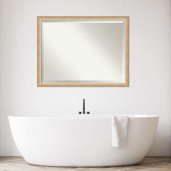 Eva Gold 43W X 33H-Inch Bathroom Vanity Wall Mirror, image 3
