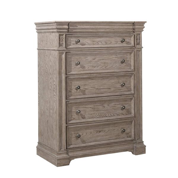 Kingsbury Brown Six Drawer Chest, image 5