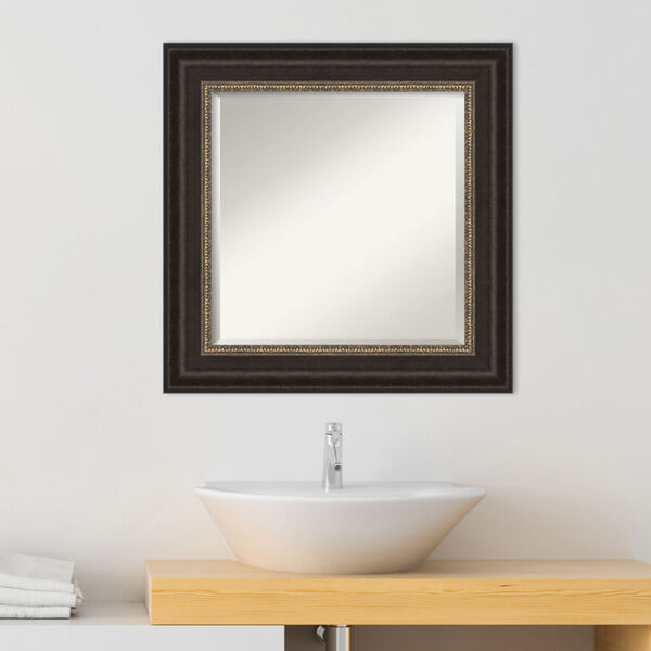 Paragon Bronze 27W X 27H-Inch Bathroom Vanity Wall Mirror, image 3