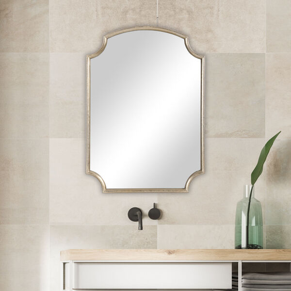 Evelyn Golden Champagne Wall Mirror, image 1