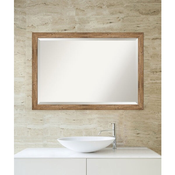 Owl Brown 39-Inch Bathroom Wall Mirror, image 4