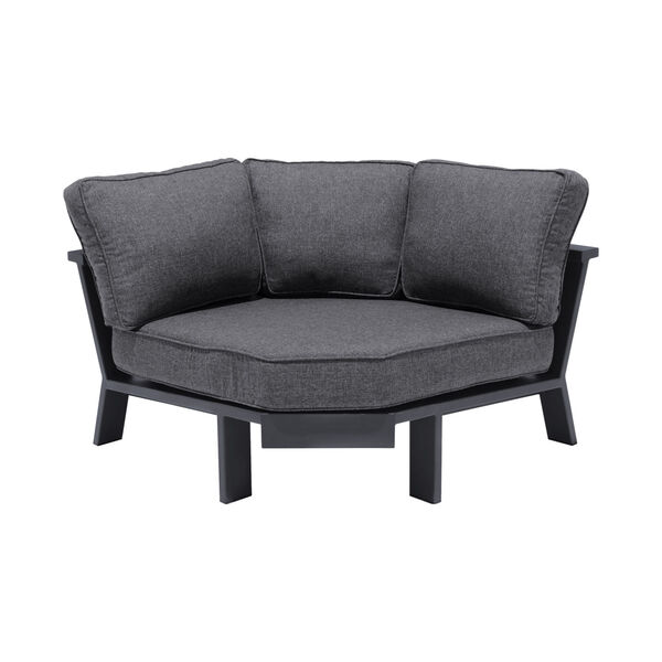 Palau Teak Dark Gray Four-Piece Outdoor Furniture Set, image 6