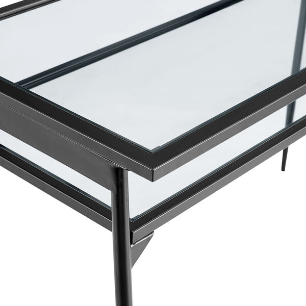 Rayna Black Two Tier Desk, image 6