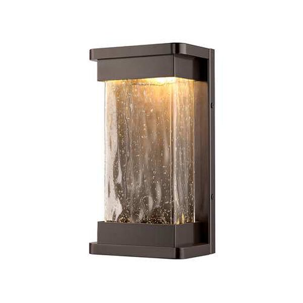 Ederle Powder Coat Bronze 12-Inch LED Outdoor Wall Sconce, image 2