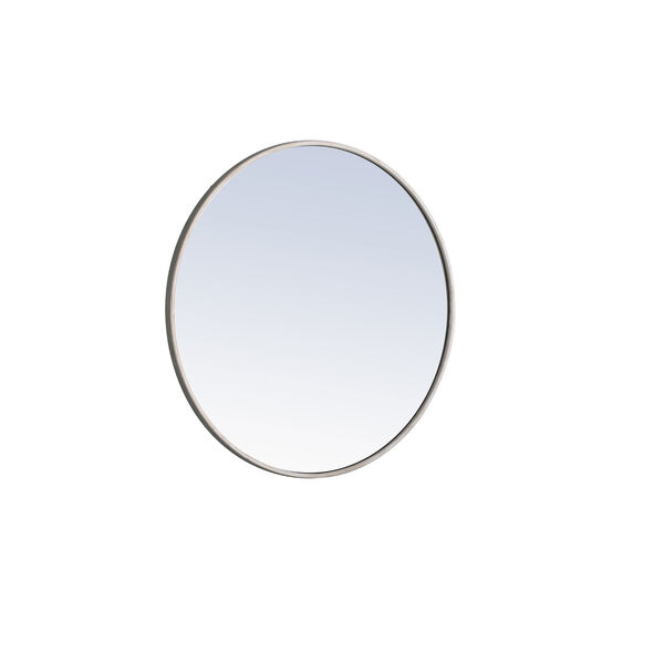Eternity Round Mirror with Metal Frame, image 5