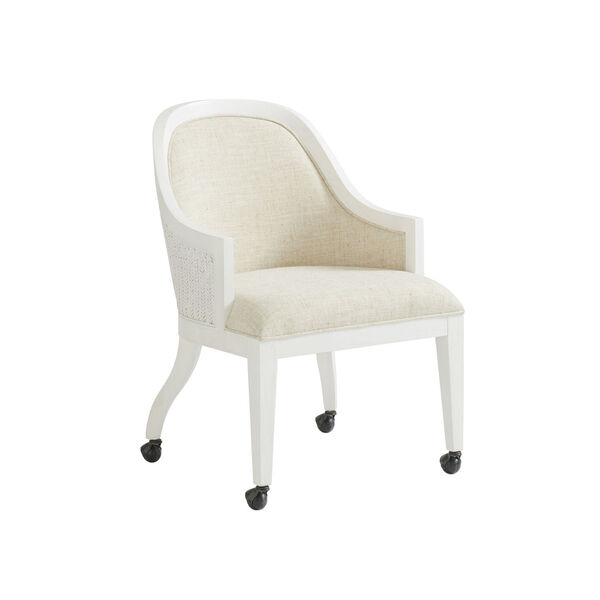 Ocean Breeze White Bayview Arm Chair, image 1