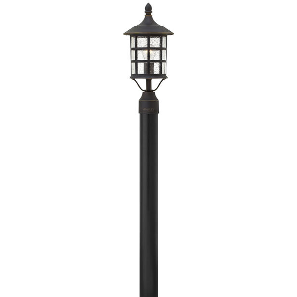 Freeport Oil Rubbed Bronze One-Light Outdoor Post Mount, image 1