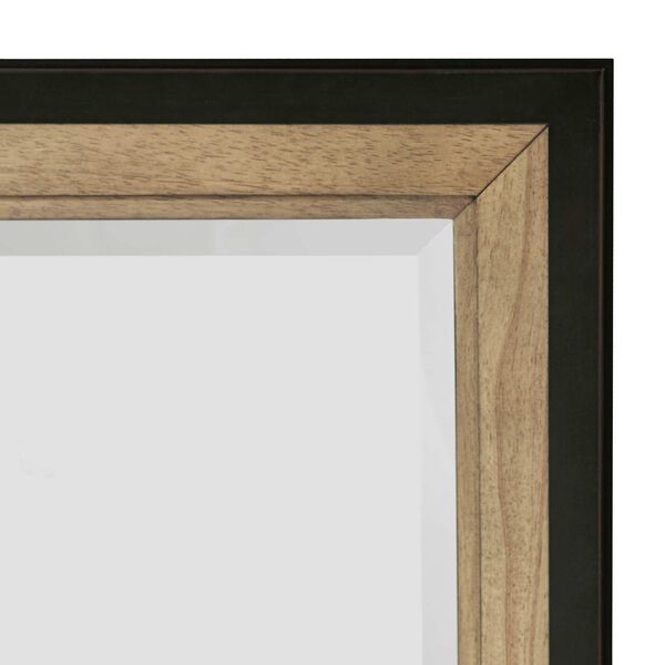 Catalina Distressed Wood Metal Accent Mirror, image 4