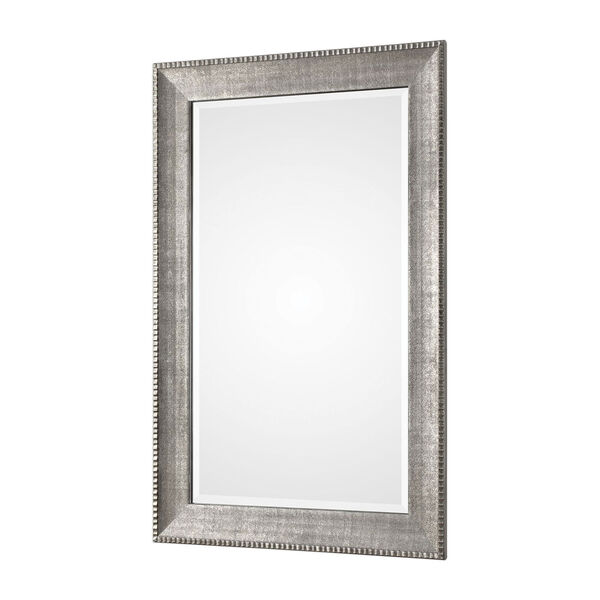 Leiston Metallic Silver Mirror, image 3