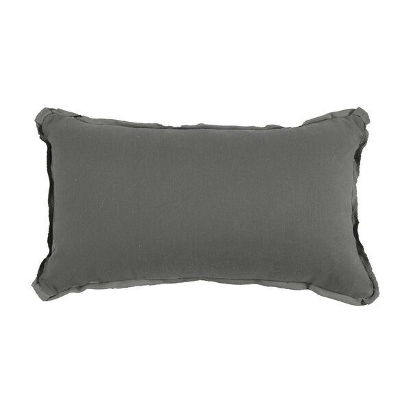 Arcade Pewter 14 x 24 Inch Pillow with Flat Welt, image 2