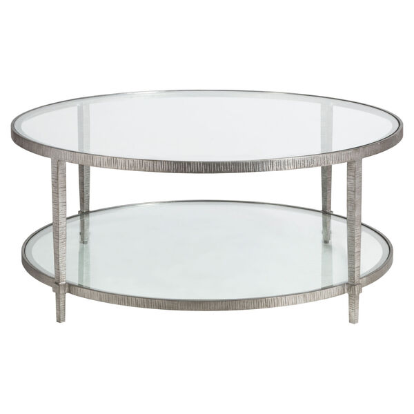 Metal Designs Gray Claret Round Cocktail Table, image 2