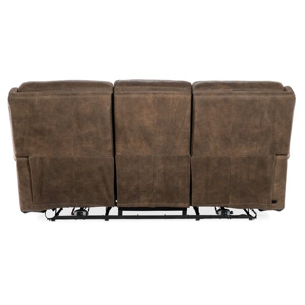 MS Brown Wheeler Power Sofa with Headrest, image 2