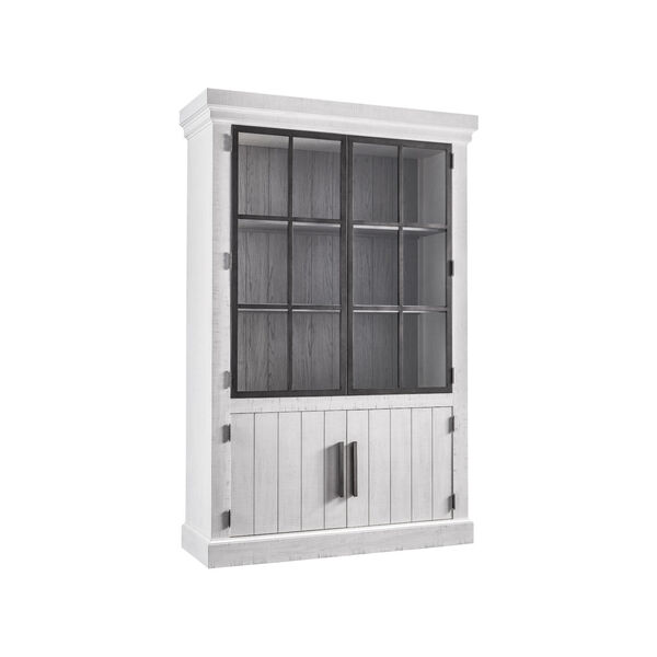 Huntley White and Black Display Cabinet, image 2