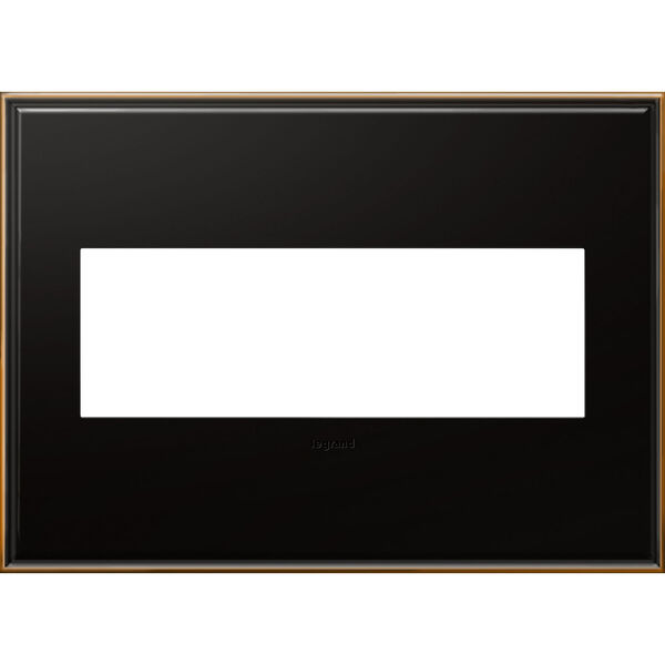 Oil Rubbed Bronze Cast Metal 3-Gang Wall Plate, image 1