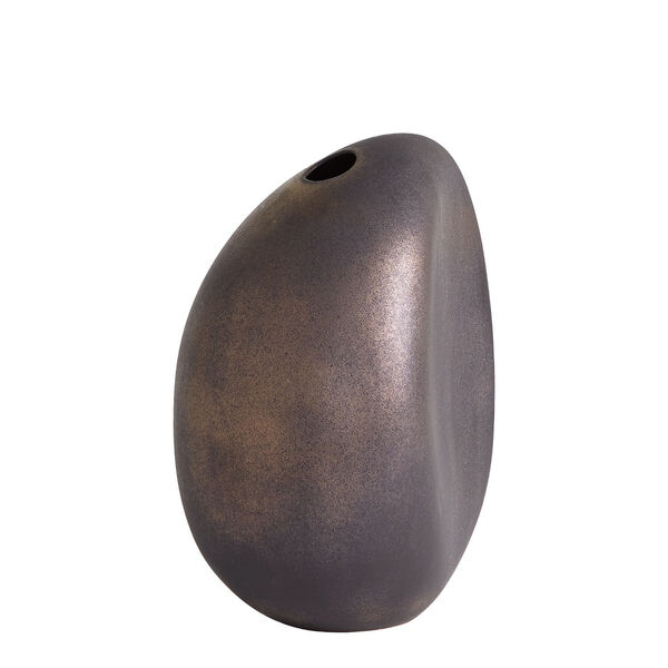 River Stone Bronze Small Vase, image 1