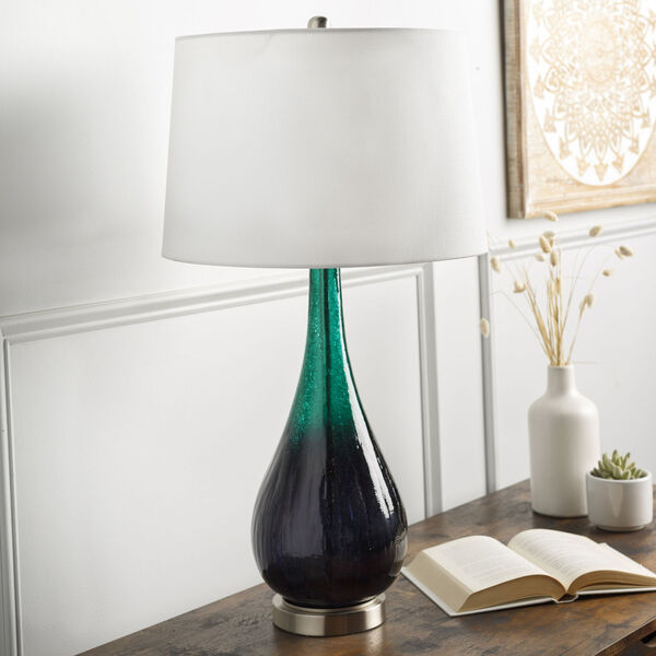 Navan Green and White Table Lamp, image 2