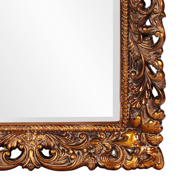 Barcelona Gold Rectangle Mirror, image 3